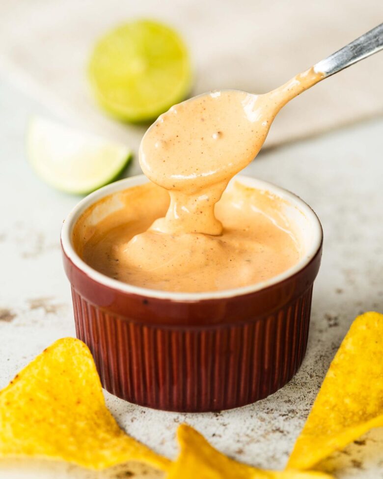 Our chipotle lime mayo is sharp, zingy, creamy and delicious with everything! Recipe by Jaz Kitchen