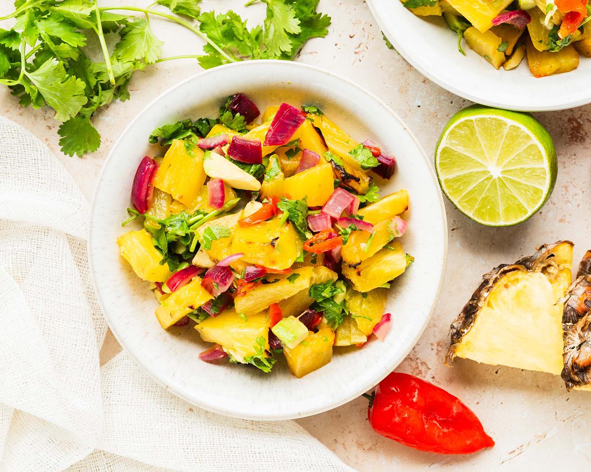 Pineapple Habanero Salsa. Image by Jaz kitchen